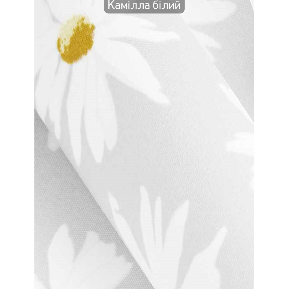 Тканинні ролети Камілла біла